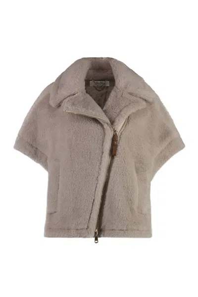 MAX MARA WOMEN'S NEWMANTO VEGAN FUR JACKET