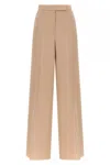 Max Mara Nymph Wool Pants In Cream