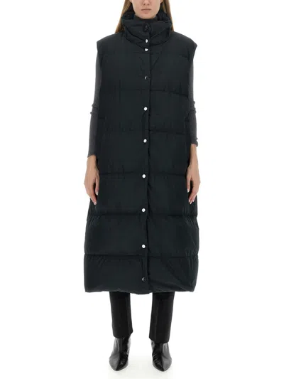 Max Mara Women Nylon Vest. In Black