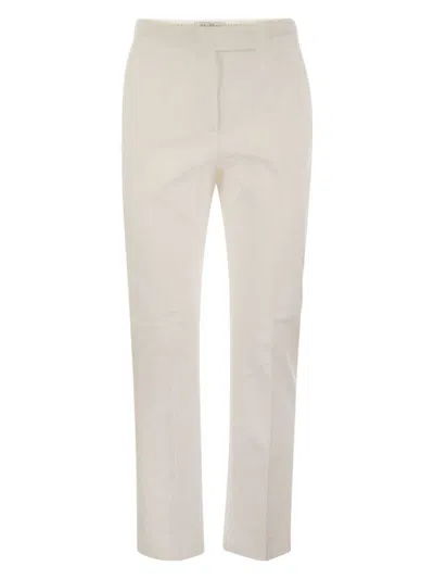 MAX MARA WOMEN'S OKRA - COTTON SATIN TROUSERS