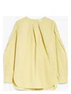 Max Mara Cotton Oversized Blouse In Lime