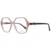 Max Mara Brown Women Optical Frames In Multi
