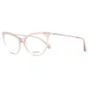 Max Mara Beige Women Optical Frames In Beige