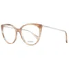 Max Mara Brown Women Optical Frames In Beige