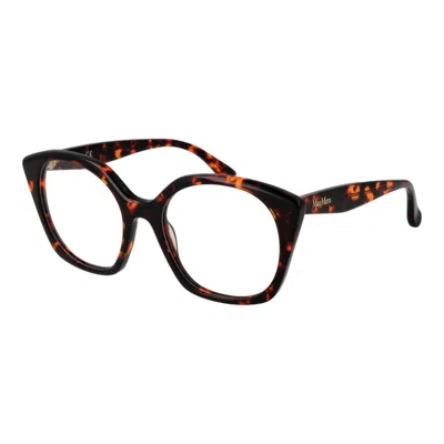 Max Mara Women Optical Women's Frames In Brown