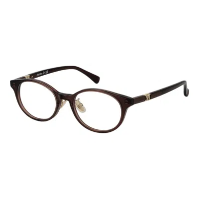 Max Mara Women Optical Women's Frames In Brown