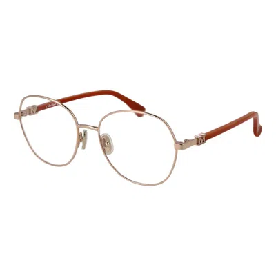 Max Mara Women Optical Women's Frames In Gold