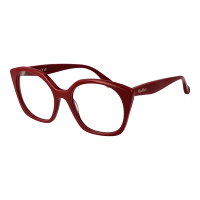 Max Mara Women Optical Women's Frames In Red