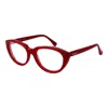 Max Mara Red Women Optical Frames In Red