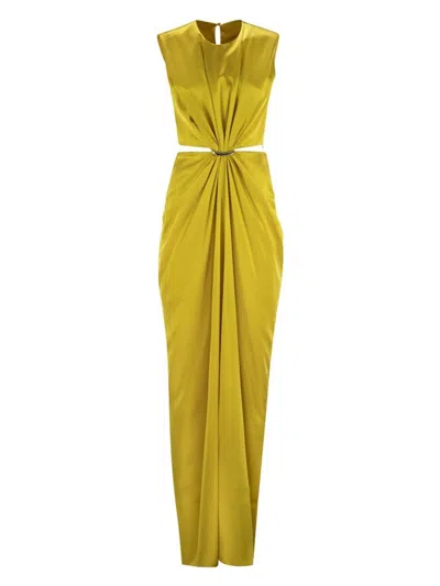 MAX MARA WOMEN'S PANARO - SILK SATIN HOURGLASS DRESS