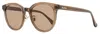 Max Mara Women's Pantos Alt Fit Sunglasses Mm0106-k 45e Transparent Brown 54mm In Multi