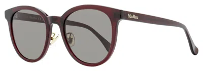 Max Mara Women's Pantos Alt Fit Sunglasses Mm0106-k 69a Maroon 54mm In Multi