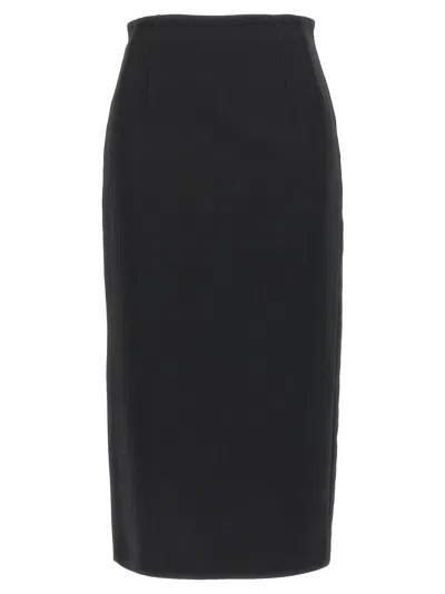 Max Mara Women's Pece Skirt In Black