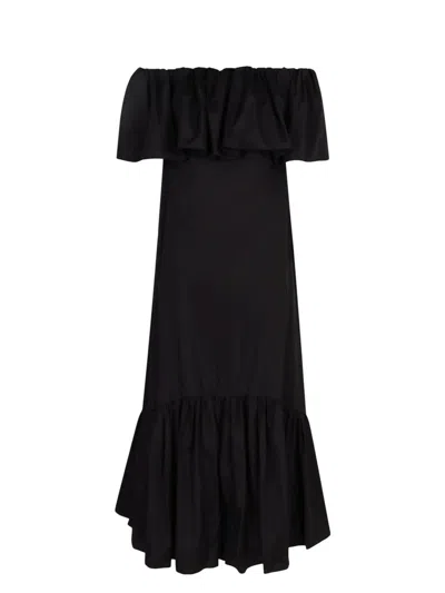 MAX MARA WOMEN'S PETALI POPLIN MAXI DRESS