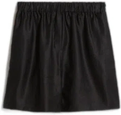 Max Mara Women's Piadena Short Trouser Black | Size 40 | 2411141011600002