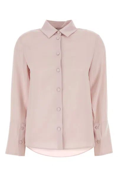 MAX MARA WOMEN PINK REGULAR SOLID SHIRT