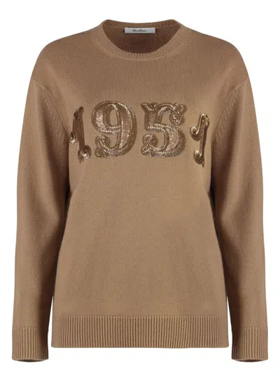 MAX MARA WOMEN'S PLATA WOOL AND CASHMERE SWEATER