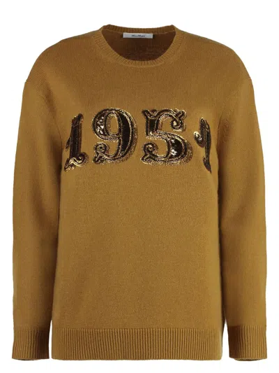 MAX MARA WOMEN'S PLATA WOOL AND CASHMERE SWEATER
