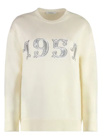 MAX MARA WOMEN'S PLATA WOOL AND CASHMERE SWEATER