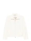 Max Mara Plava Neoprene Zip Jacket