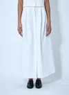 Max Mara Women Pleated Midi Skirt In White