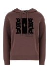 Max Mara Felpa Sfinge In Lana Prugna  Donna In Purple