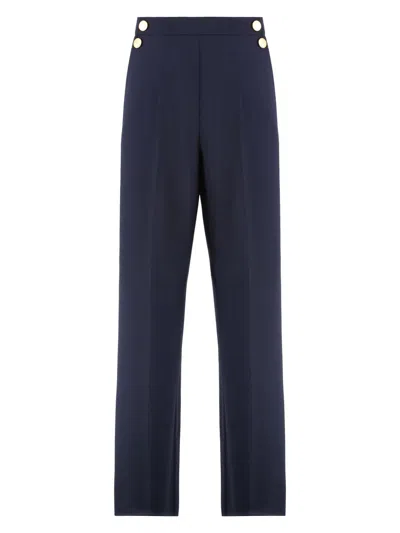 MAX MARA WOMEN'S POLONIA VIRGIN WOOL TROUSERS