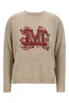 Max Mara Quota Sweater In Cream