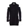 Max Mara Women Ragni Popeline Stretch Shirt In Black