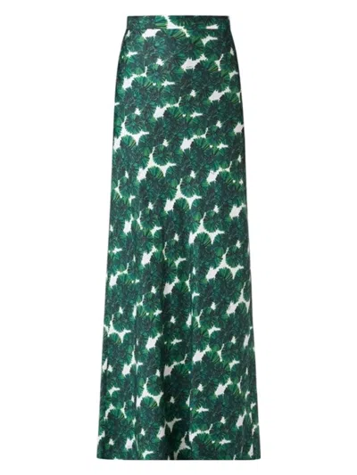 MAX MARA WOMEN'S RECITAL SKIRT GREEN | SIZE IT 46 | 2521106031600010