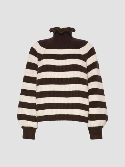 Max Mara Mxmpontile Sweater In Brown