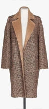 Max Mara Luxurious Reversible Camel And Wool Jacket For Women In Brown