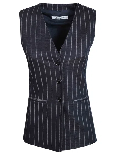 Max Mara Women's Riccio Vest In Blu