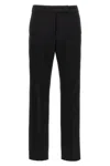 Max Mara Tailored Trousers With Pockets And Belt Loops In Black