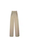 Max Mara Wide-leg Pant In Cotton Blend With Lurex