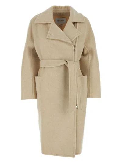Max Mara Women's Sand Wool Agosto Coat