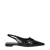 Max Mara Flat Shoes Black In Black