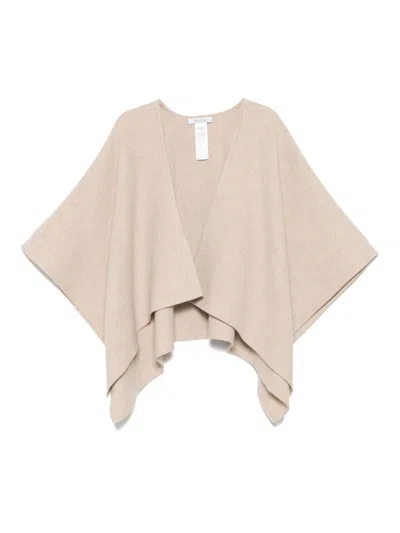 Max Mara Draped V-neckline Scarf Jacket In Pink