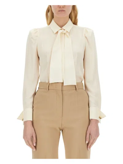 MAX MARA WOMEN'S SHIRT WITH BOW