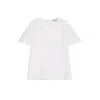 Max Mara Crew Neck Cotton T-shirt By Mango