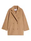 Max Mara Women's Short 101801 Icon Coat In Brown