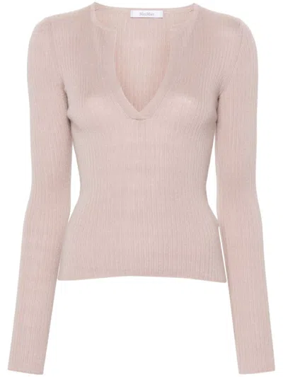 MAX MARA WOMEN'S SILK AND CASHMERE BLEND TOP