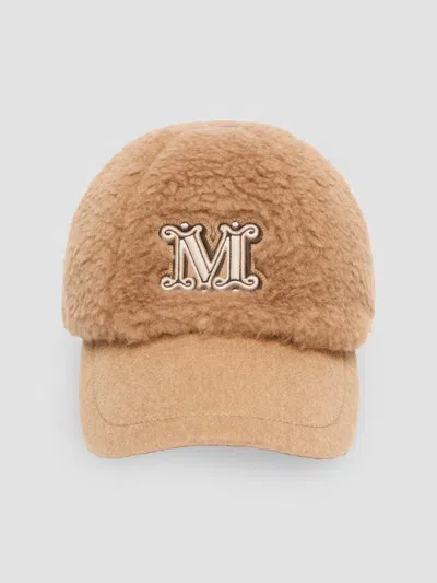 Max Mara Women's Silk Hat In Brown