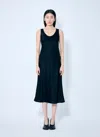 Max Mara Women Silk Midi Dress In Blue