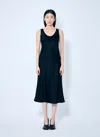 Max Mara Women Silk Midi Dress In Blue