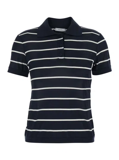 Max Mara Mxpbellico Polo Shirt In Black
