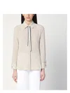 Max Mara Beige Silk Shirt With Tie Women