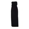 Max Mara Wool-mohair-silk Bustier Maxi Dress