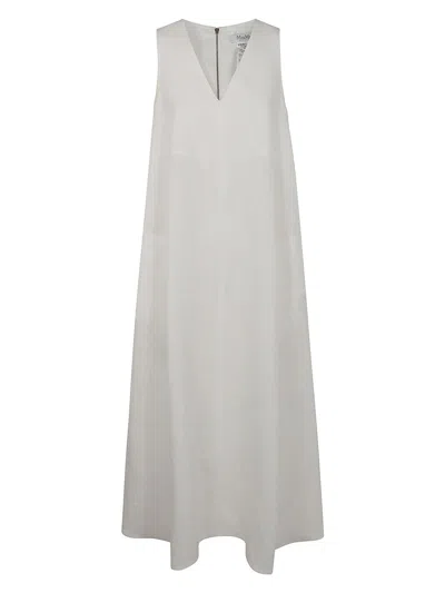 MAX MARA WOMEN'S SIMEONE LINEN SLEEVESLESS DRESS