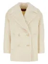Max Mara Wool And Cashmere Pea Coat